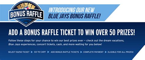 jays 5050|Jays Care 50/50 Raffle.